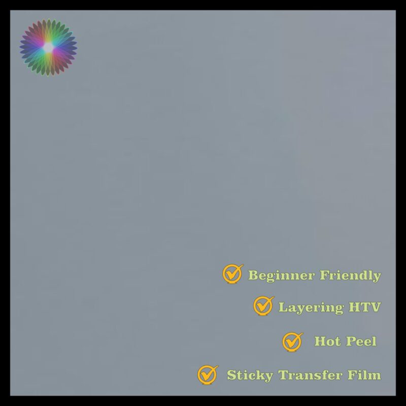 KnightFlex Easy To Weed And Press HTV is a super high-quality Heat Transfer Vinyl suitable for all experience levels.
