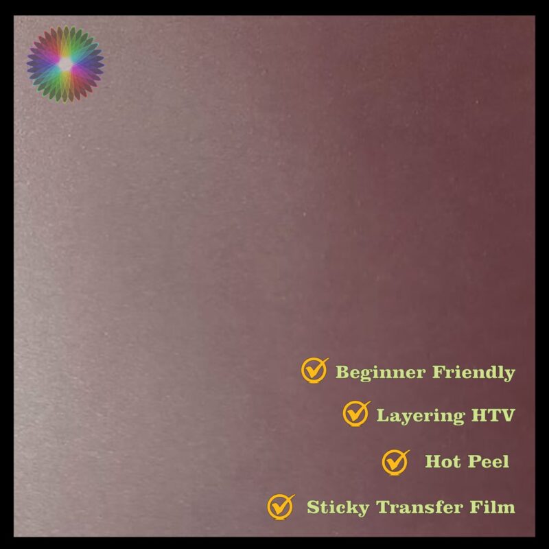 KnightFlex Easy To Weed And Press HTV is a super high-quality Heat Transfer Vinyl suitable for all experience levels.