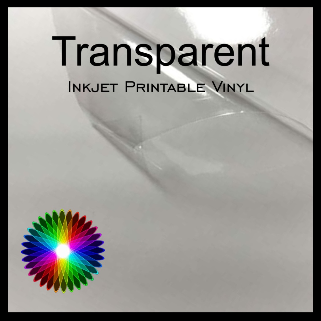 Printable Vinyl - TRANSPARENT/FROST - Knight HTV