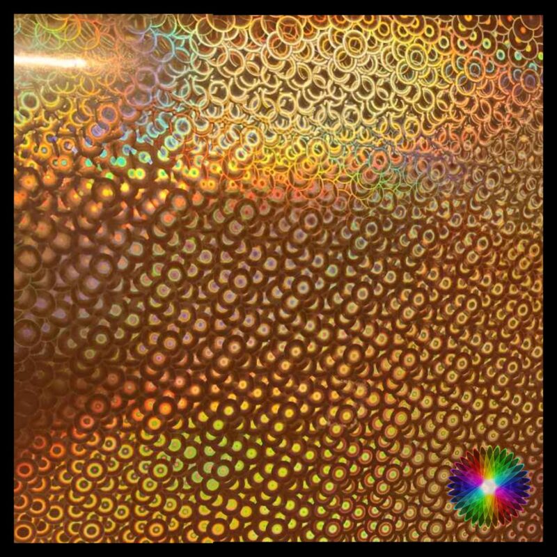 Holographic Bubble Hypnosis Adhesive Vinyl