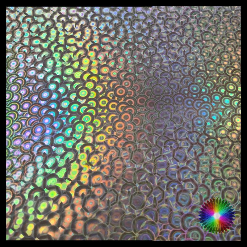 Holographic Bubble Hypnosis Adhesive Vinyl