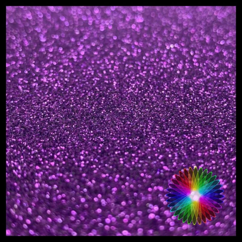 GLT-082 Neon Bright Purple Glitter HTV12 X 20