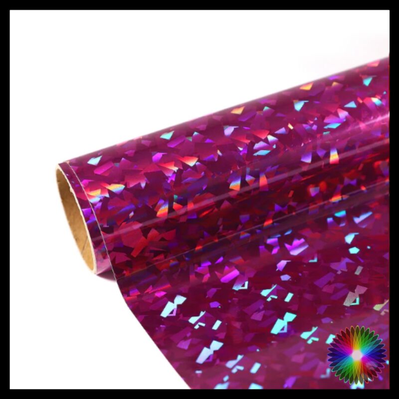 Crystal Prism Holographic Adhesive Vinyl