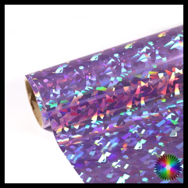 Crystal Prism Holographic Adhesive Vinyl 