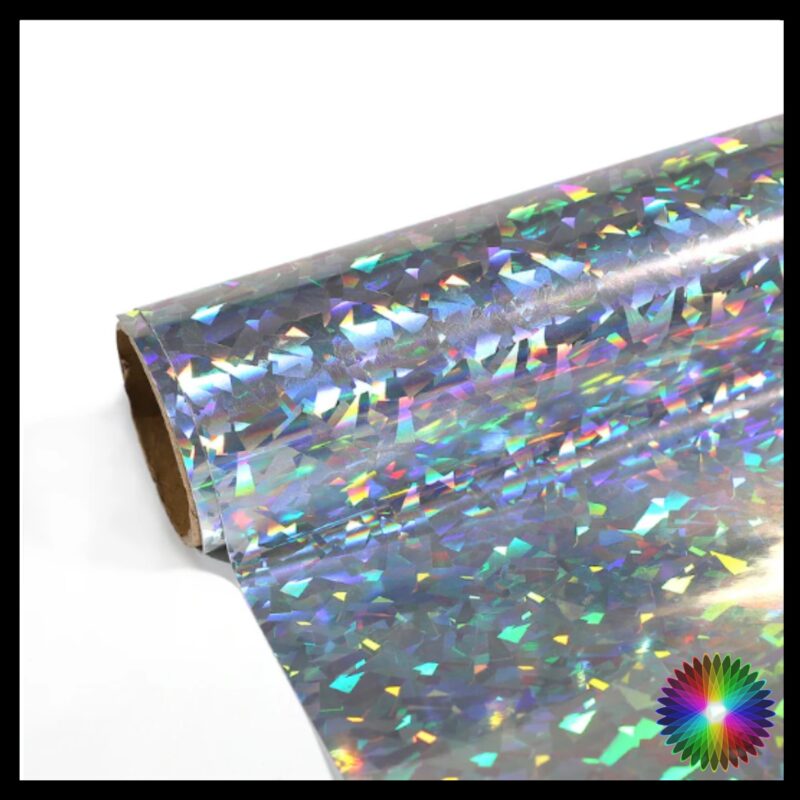 Crystal Prism Holographic Adhesive Vinyl