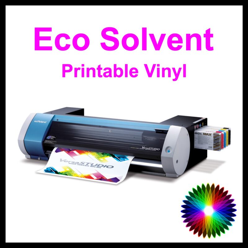 Eco Solvent Printable Vinyl