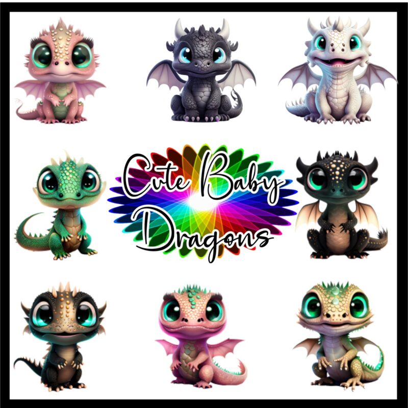 Cute Dragon Prints