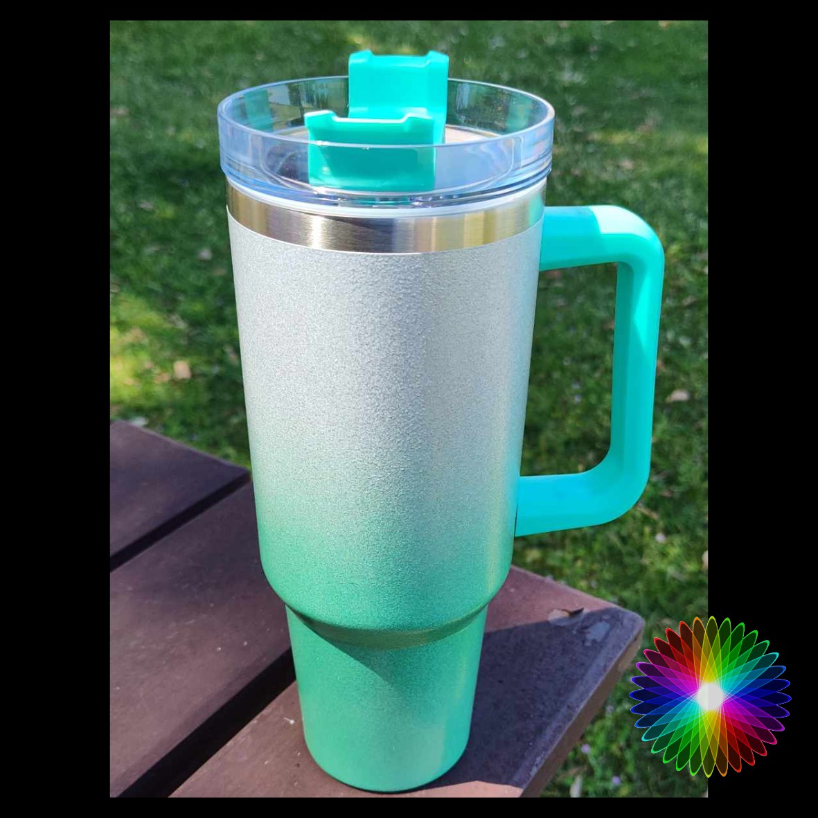 40oz Jumbo Tumbler | Removable Handle | Sublimation | Sold in Individuals &  Packs