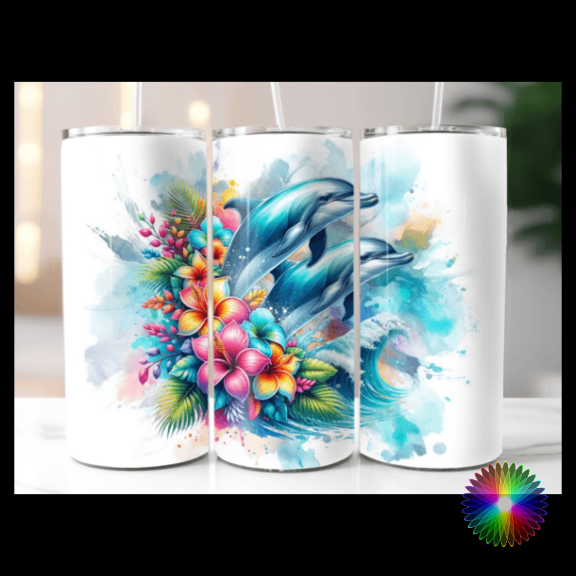 20oz sublimation tumbler wrap prints