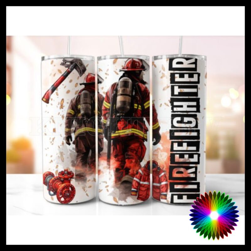 20oz Skinny Sublimation Tumbler Wrap Print