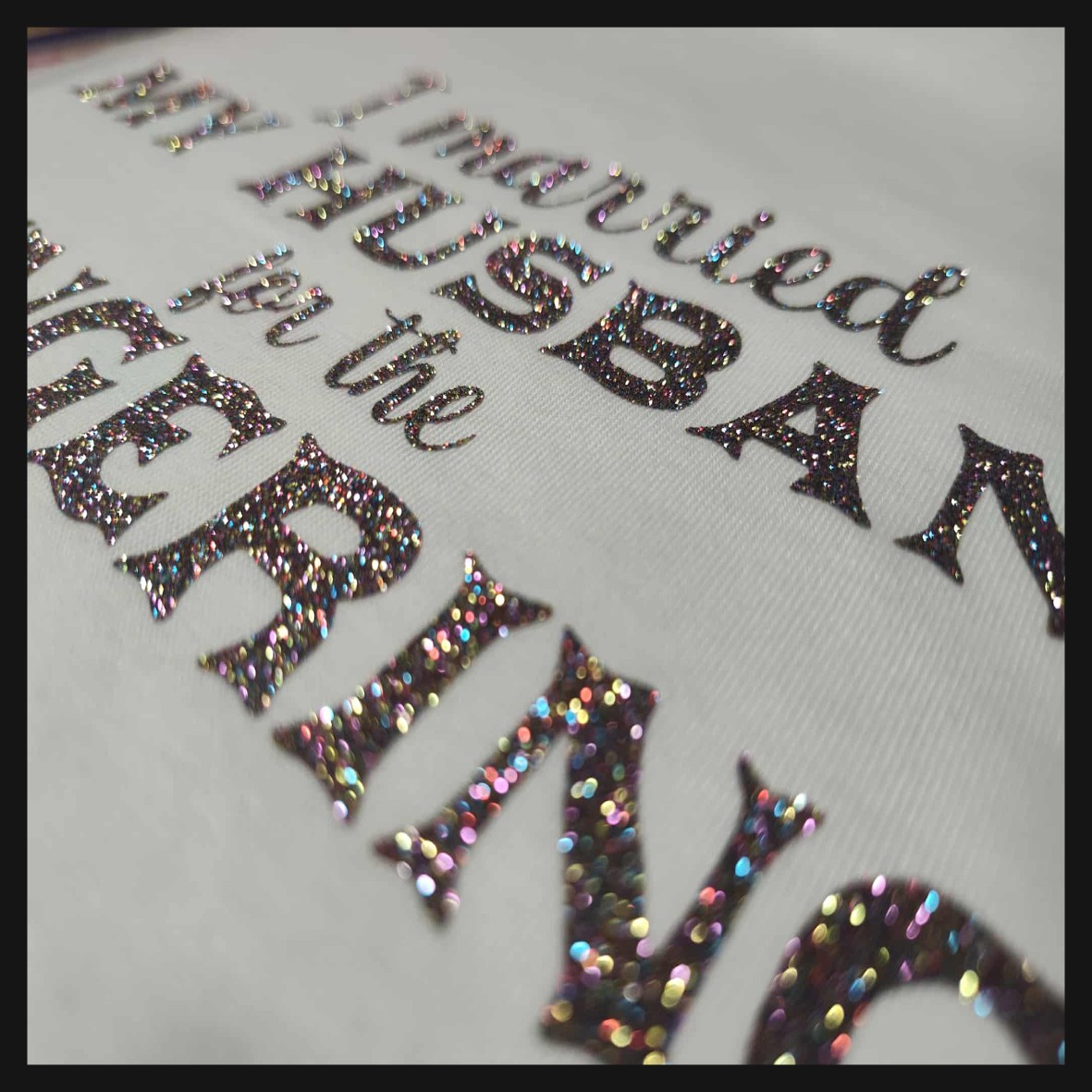 Glitter Iron On Transfers