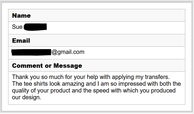 custom heat transfer