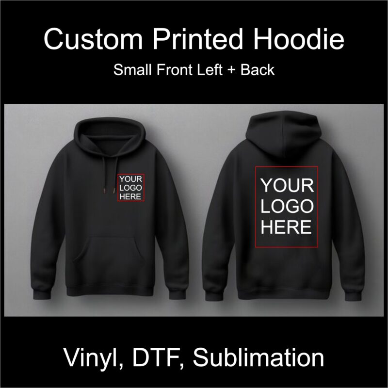 custom printed hoodie