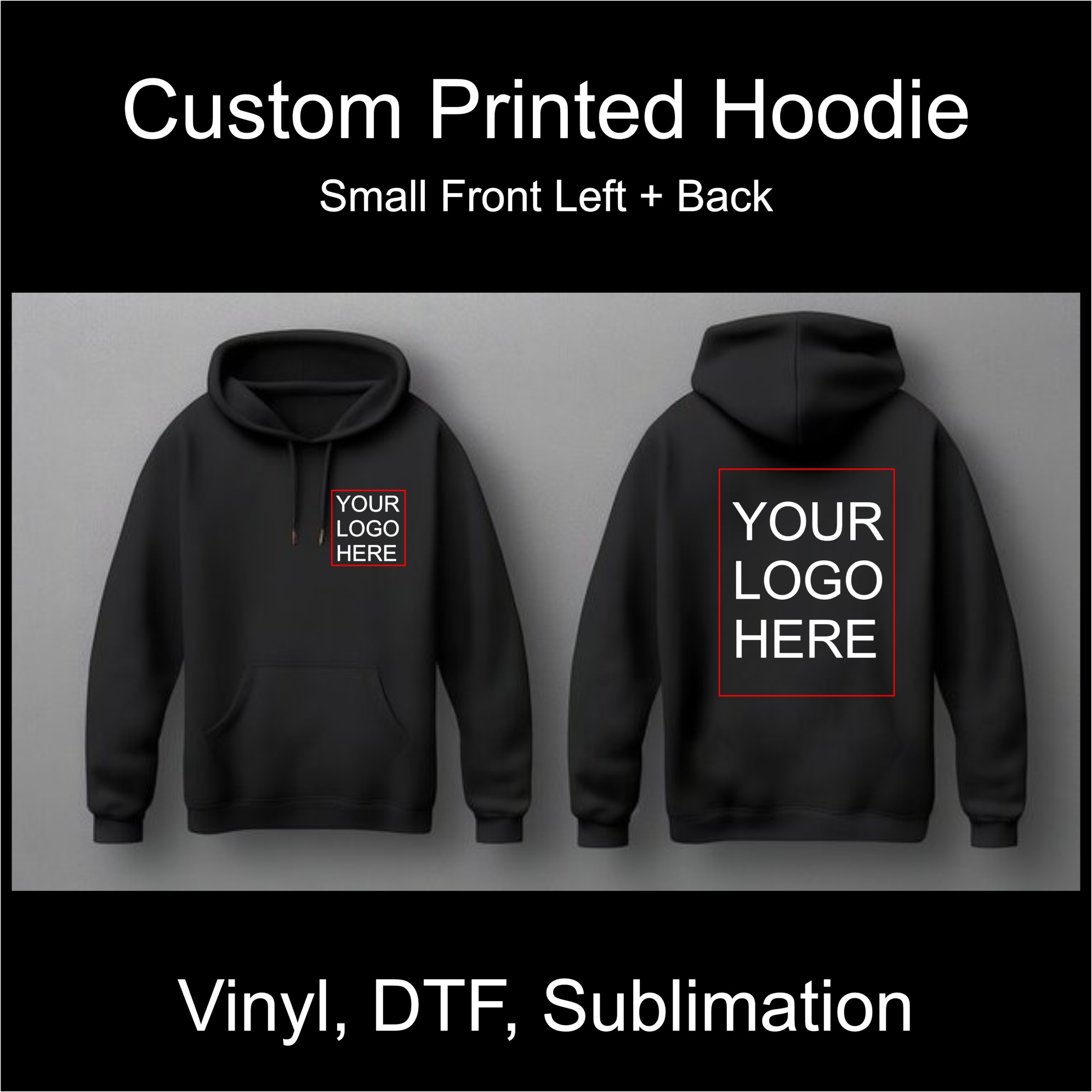 Custom Printed Hoodie