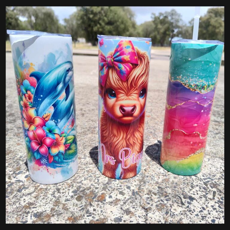 20oz custom printed tumbler